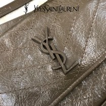 YSL 498894-06  原版皮聖羅蘭NIKI 中號郵差包