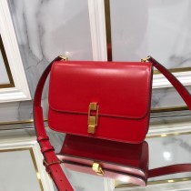 YSL 585060-01  原版皮聖羅蘭 CARRE SATCHEL 文藝且性冷淡的經典box包型