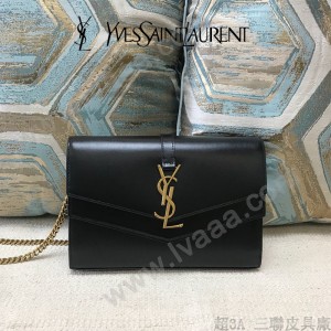 YSL 554763-02  原版皮聖羅蘭經典woc信封包升級版