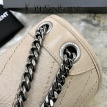 YSL 498894-07  原版皮聖羅蘭NIKI 中號郵差包