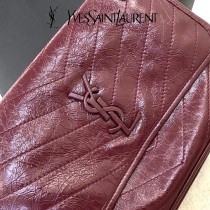 YSL 498894-05  原版皮聖羅蘭NIKI 中號郵差包