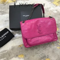 YSL 498894-04  原版皮聖羅蘭NIKI 中號郵差包