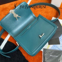 YSL 634306-05  原版皮聖羅蘭 SolferionBox小號郵差包