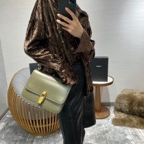 YSL 585060-03  原版皮聖羅蘭 CARRE SATCHEL 文藝且性冷淡的經典box包型