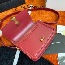 YSL 634306-02  原版皮聖羅蘭 SolferionBox小號郵差包