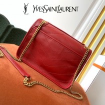 YSL 498892-01  原版皮聖羅蘭新款Niki小號郵差包