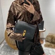 YSL 585060-04  原版皮聖羅蘭 CARRE SATCHEL 文藝且性冷淡的經典box包型