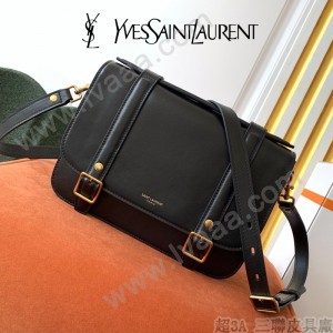 YSL 605418  原版皮聖羅蘭  Schoolbag肩帶包