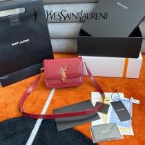 YSL 634306-02  原版皮聖羅蘭 SolferionBox小號郵差包