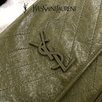 YSL 498894-03  原版皮聖羅蘭NIKI 中號郵差包