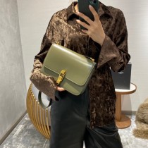 YSL 585060-03  原版皮聖羅蘭 CARRE SATCHEL 文藝且性冷淡的經典box包型