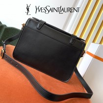 YSL 605418  原版皮聖羅蘭  Schoolbag肩帶包