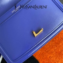 YSL 634306-06  原版皮聖羅蘭 SolferionBox小號郵差包