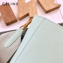 CELINE塞琳原單 650 SANGLE BUCKET小號柔軟粒面小牛皮小號水桶包