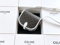 CELINE塞琳原單 684   FOLCO TRIOMPHE帆布中號老花手袋