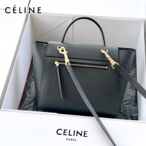 CELINE塞琳原單620-1 BELT MICRO 中號 粒面小牛皮斜挎手提手袋