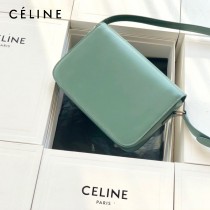 CELINE塞琳原單 666 TRIOMPHE 中號凱旋門 小牛皮肩背包郵差包