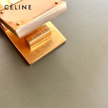 CELINE塞琳原單  CLASSIC 中號 細橫紋小牛皮小號豆腐包