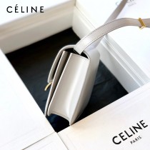 CELINE塞琳原單  Box Teen 拋光小牛皮小號豆腐包