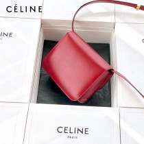 CELINE塞琳原單  Box Teen 拋光小牛皮小號豆腐包