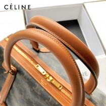 CELINE塞琳原單 695  Triomphe帆布波士頓包