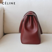 CELINE塞琳原單 soft 16 大號光滑牛皮革柔軟手袋購物袋