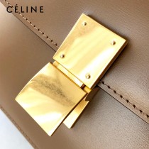 CELINE塞琳原單  Box Teen 拋光小牛皮小號豆腐包