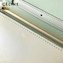 CELINE塞琳原單  CLASSIC 中號 細橫紋小牛皮小號豆腐包