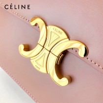 CELINE塞琳原單 666 TRIOMPHE 中號凱旋門 小牛皮肩背包郵差包