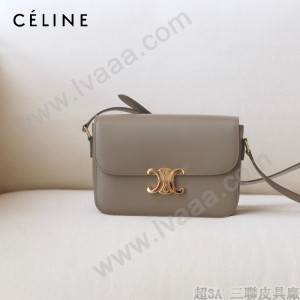 CELINE塞琳原單 666 TRIOMPHE 中號凱旋門 小牛皮肩背包郵差包