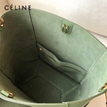 CELINE塞琳原單 632  大號SANGLE BUCKET 柔軟粒面小牛皮水桶包