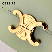 CELINE塞琳原單 666 TRIOMPHE 中號凱旋門 小牛皮肩背包郵差包