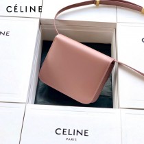 CELINE塞琳原單  Box Teen 拋光小牛皮小號豆腐包
