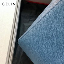 CELINE塞琳原單 650 SANGLE BUCKET小號柔軟粒面小牛皮小號水桶包