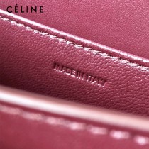 CELINE塞琳原單  Box Teen 拋光小牛皮小號豆腐包