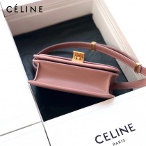 CELINE塞琳原單  Box Teen 拋光小牛皮小號豆腐包