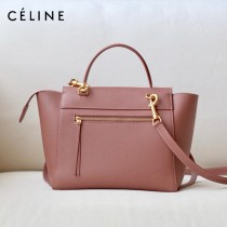 CELINE塞琳原單620-1 BELT MICRO 中號 粒面小牛皮斜挎手提手袋