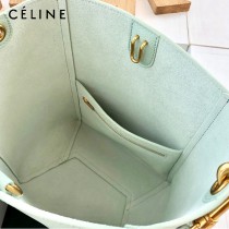 CELINE塞琳原單 650 SANGLE BUCKET小號柔軟粒面小牛皮小號水桶包