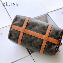CELINE塞琳原單 695  Triomphe帆布波士頓包