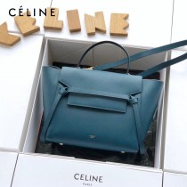 CELINE塞琳原單 620  BELT MINI  粒面小牛皮肩背 大號手提鯰魚包