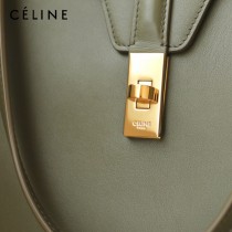 CELINE塞琳原單 soft 16 大號光滑牛皮革柔軟手袋購物袋