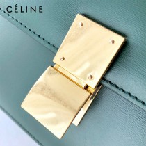 CELINE塞琳原單  Box Teen 拋光小牛皮小號豆腐包