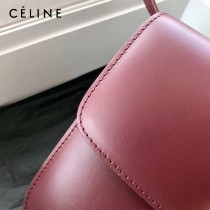 CELINE塞琳原單  Box Teen 拋光小牛皮小號豆腐包
