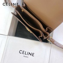 CELINE塞琳原單 666 TRIOMPHE 中號凱旋門 小牛皮肩背包郵差包