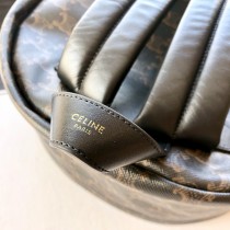 CELINE塞琳原單 692 TRIOMPHE 帆布和小牛皮中號雙肩包 吳磊同款