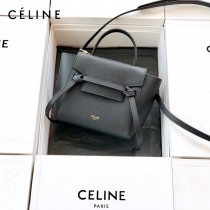 CELINE塞琳原單  BELT PICO  粒面牛皮革手袋鯰魚包