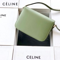 CELINE塞琳原單 666 TRIOMPHE 中號凱旋門 小牛皮肩背包郵差包