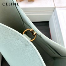 CELINE塞琳原單 650 SANGLE BUCKET小號柔軟粒面小牛皮小號水桶包