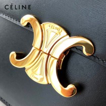 CELINE塞琳原單 666 TRIOMPHE 中號凱旋門 小牛皮肩背包郵差包