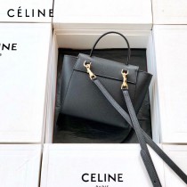 CELINE塞琳原單  BELT PICO  粒面牛皮革手袋鯰魚包